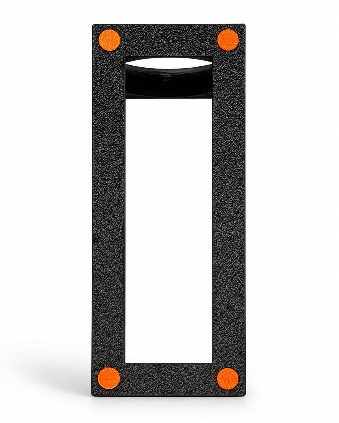 Schalldämpferhalter Ø55 mm – magnetischer Halter für Waffenschrank mit 2 starken Magneten, schwarz | Magnetische Aufbewahrung im Waffenschrank