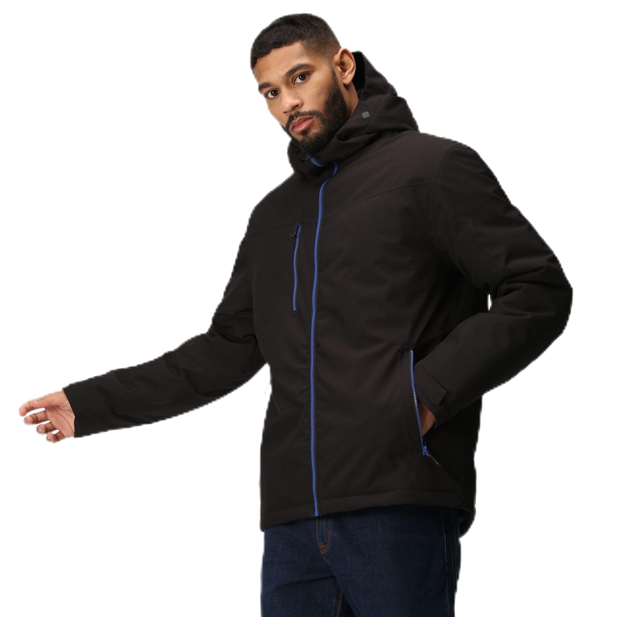 Regatta Professional Mens Navigate Insulated Jacket, Black, XL EU