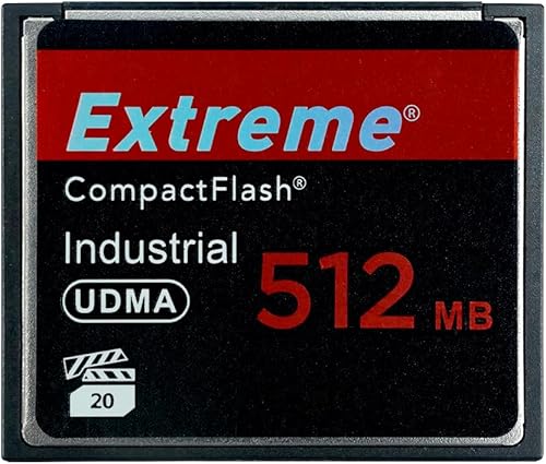 Tarjeta de memoria duradera de alta velocidad industrial de 512MB CompactFlash Extreme disponible en Yaxa Peru