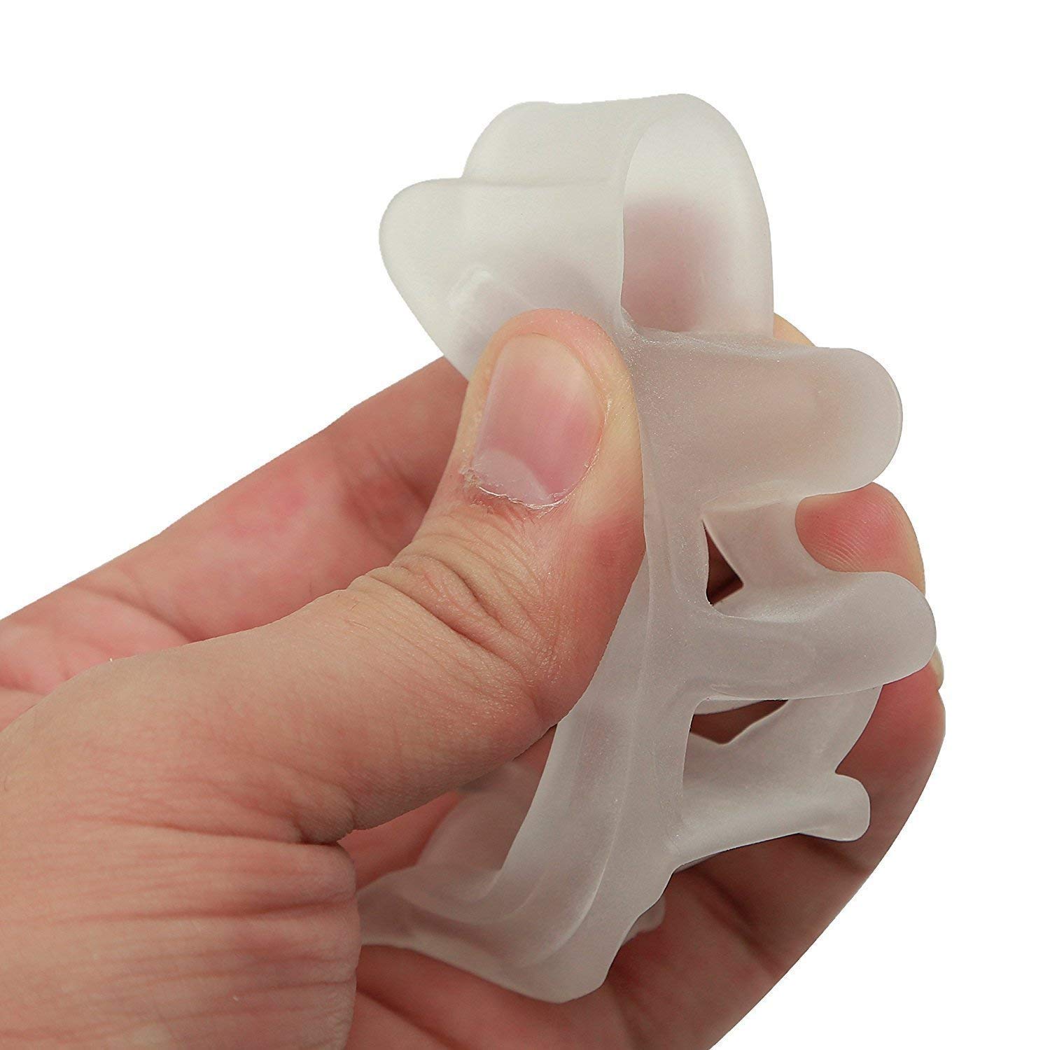 Tutore Alluce Valgo Correttore - Separatore Dita Piede - Supporti per i piedi - Raddrizza dita silicone, dita a martello, divaricatore