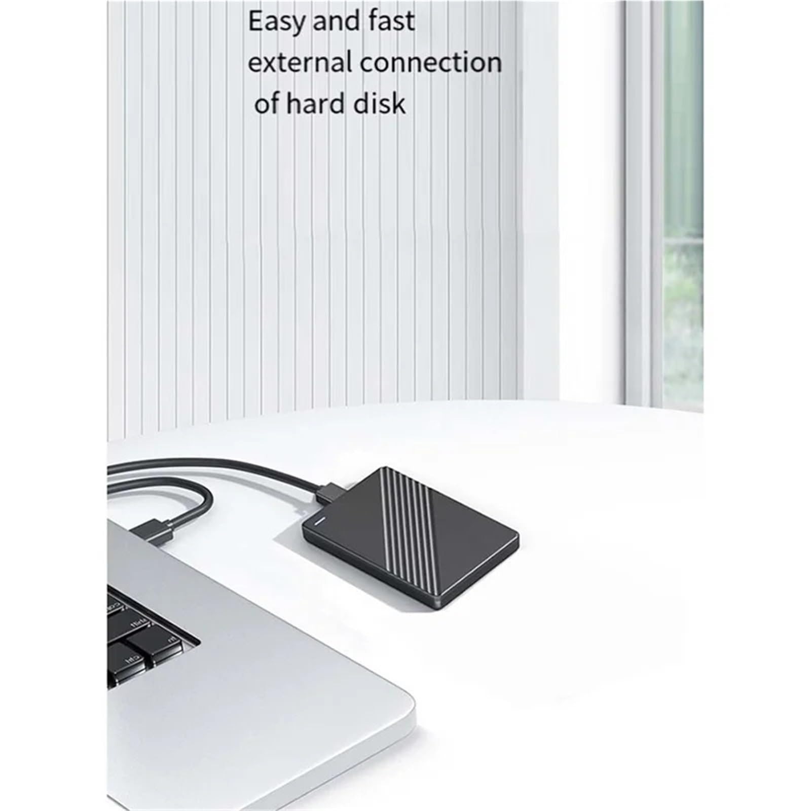 2,5-calowy zewnętrzny przenośny dysk twardy szybki USB 3.0 640 GB pamięci przenośny dysk twardy do laptopa komputera stacjonarnego trwały łatwy w użyciu