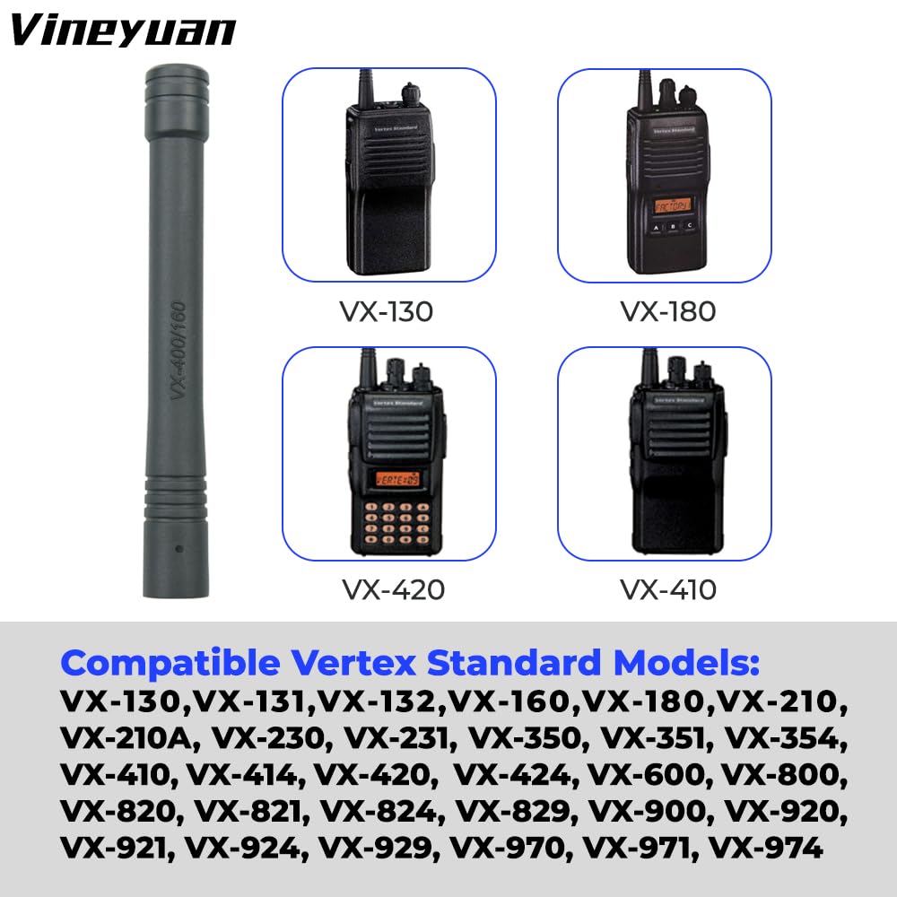 HYS-antena flexible de doble banda para walkie-talkie, dispositivo SMA macho VHF/UHF 144/430MHz, alta ganancia, para YAU VX-1R VX-2R BaoFeng BF-UV3R - AliExprs 509