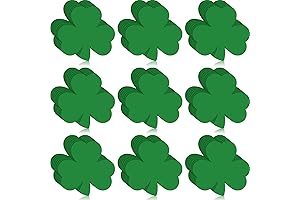 Geyee 100Pcs Cardboard Shamrocks