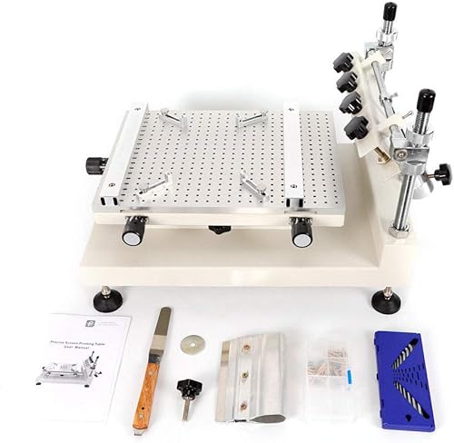 Impresora de la pasta de la soldadura 3040, impresora de la plantilla del PWB de la pantalla de SMTSMD de la pantalla manual de SMT MAX 250X400MM