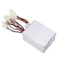 Vista 6 de Controlador de motor 24v 500w controlador de velocidad de motor cepillado Conector de batería Caja de control de motor de cepillo de aleación