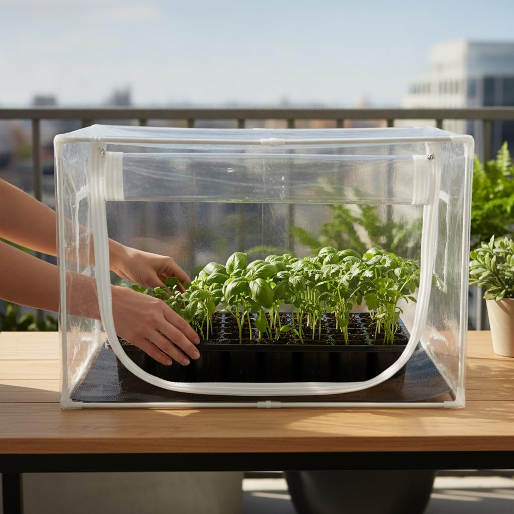 Mini-Serre pour Semis en Plastique