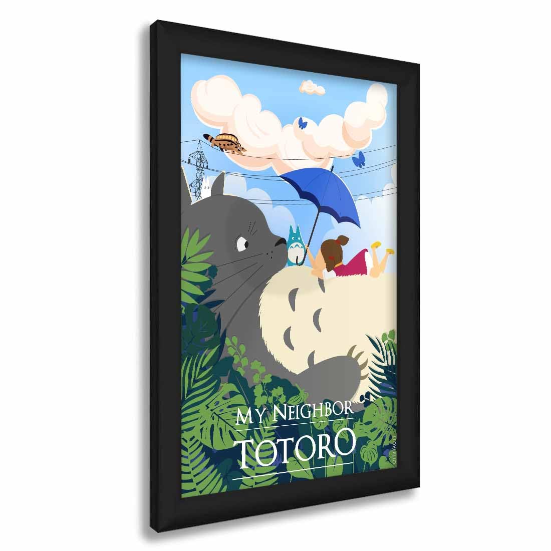 My Neighbor Totoro Framed Poster - Studio Ghibli Wall Art -2 My Neighbor Totoro Framed Poster - Studio Ghibli Wall Art -2