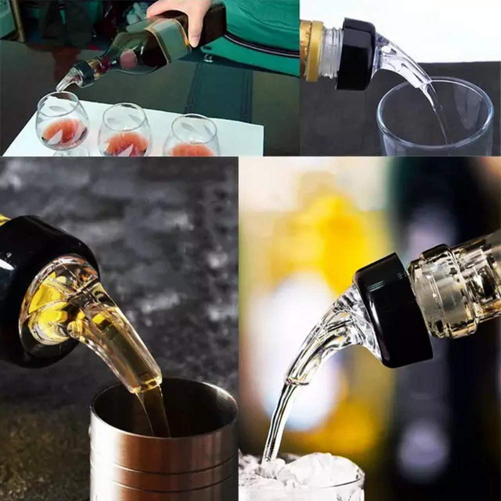 Vertedor Quick Shot 30 Ml – Medidor óptico Para Botellas De Licor, Perfecto Para Bares Y Coctelería Casera.