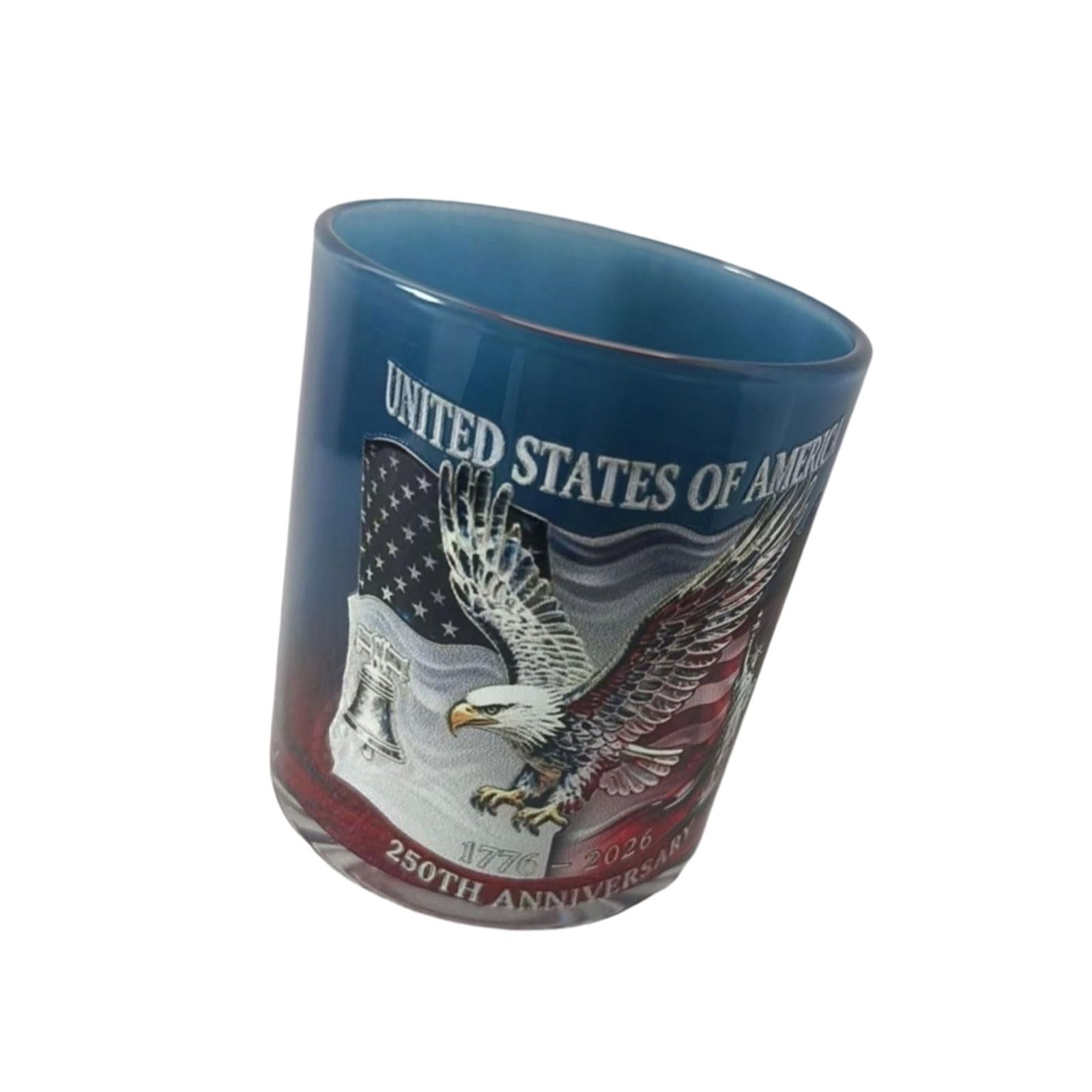 MALSSE Americans 250Th Anniversary Commemorative Whiskeys Decanter and Wine Bottle Set with Lid Liquor Container Americans Independence Commemorative Crystal