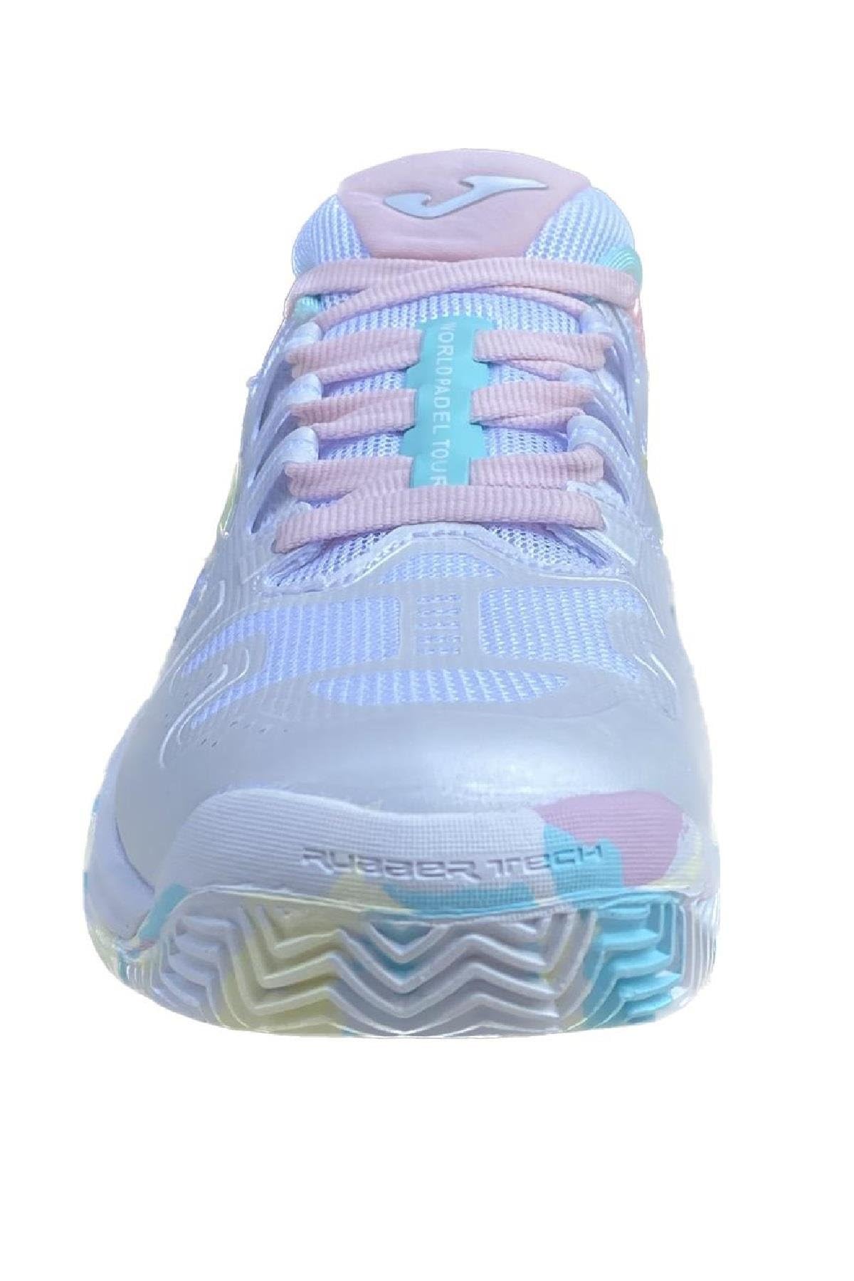 Joma Zapatillas de Padel Slam 2302 White Pink Niñas Talla 36
