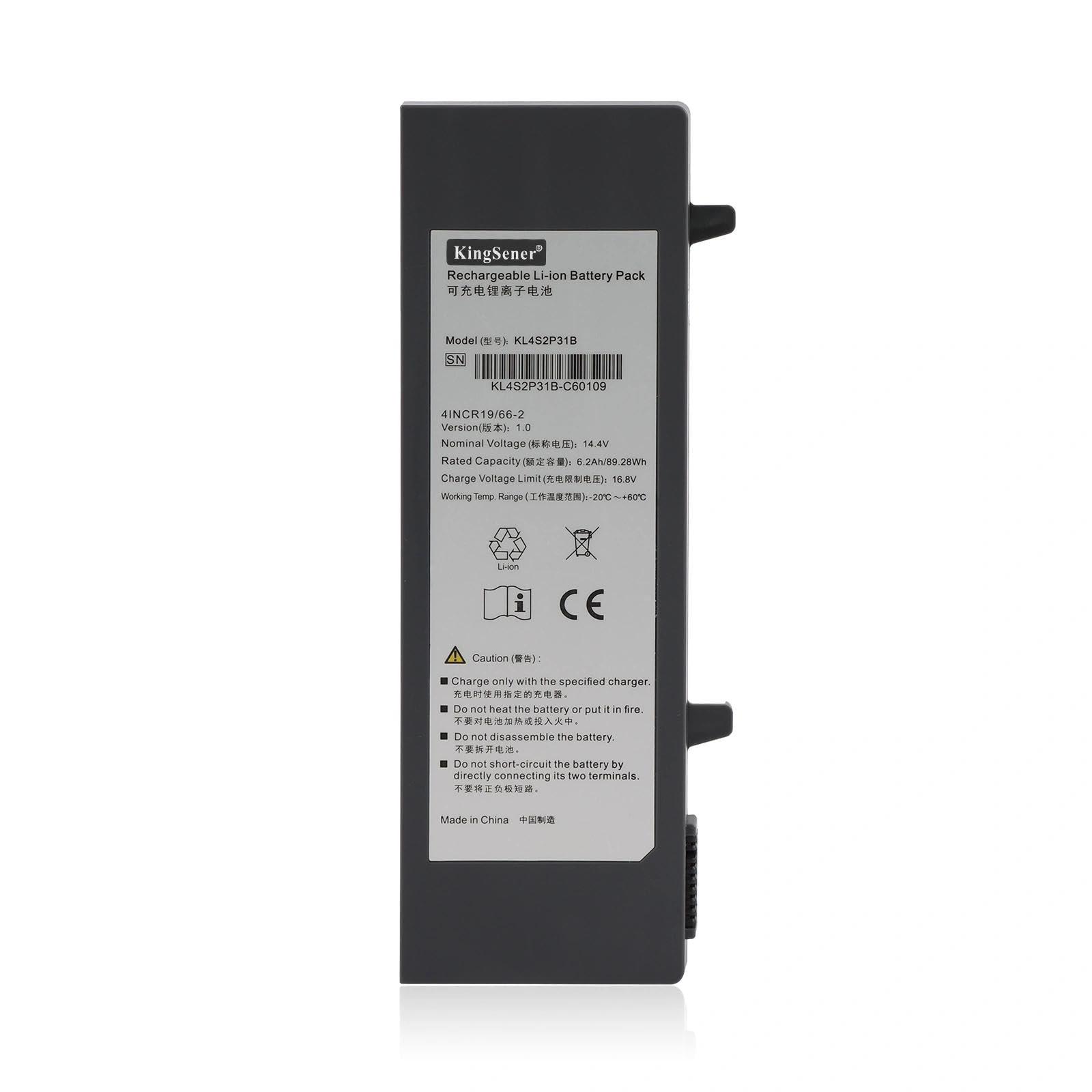 89.28WH KL4S2P31B Batteria di ricambio per SonoScape E2 E3 E1 Exp X1 X3 X5 Ultrasuoni Sistema a Ultrasuoni HCU 41CR18/65-2 14.4V