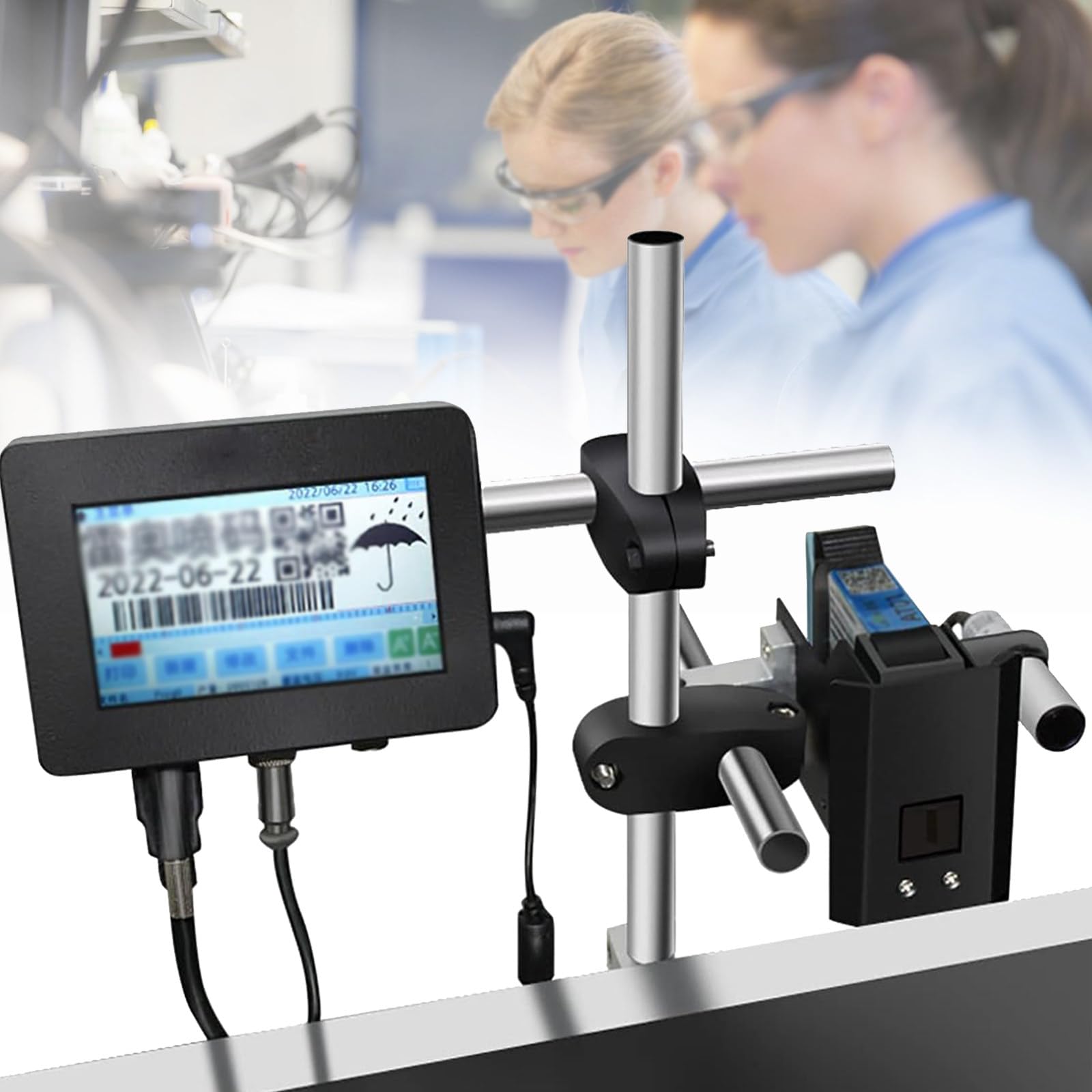 Itページ 12.7mm/25.4mm Automatic Inkjet Coding Machine,Industrial