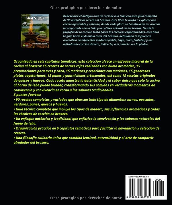 Miniatura 2 de Cocina en brasero 90 Recetas Auténticas al Horno de Leña - Guía Completa de Cocina Tradicional Carnes, Pescados, Verduras, Panes y Quesos.