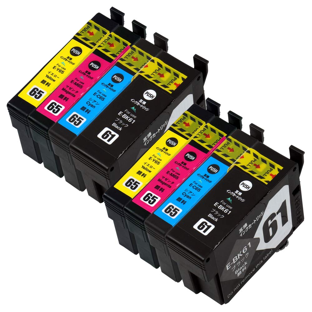 ヤマトじゃぱん　EPSON　ICBK61+CMY65　4色30セット attoruink_ic4cl6165