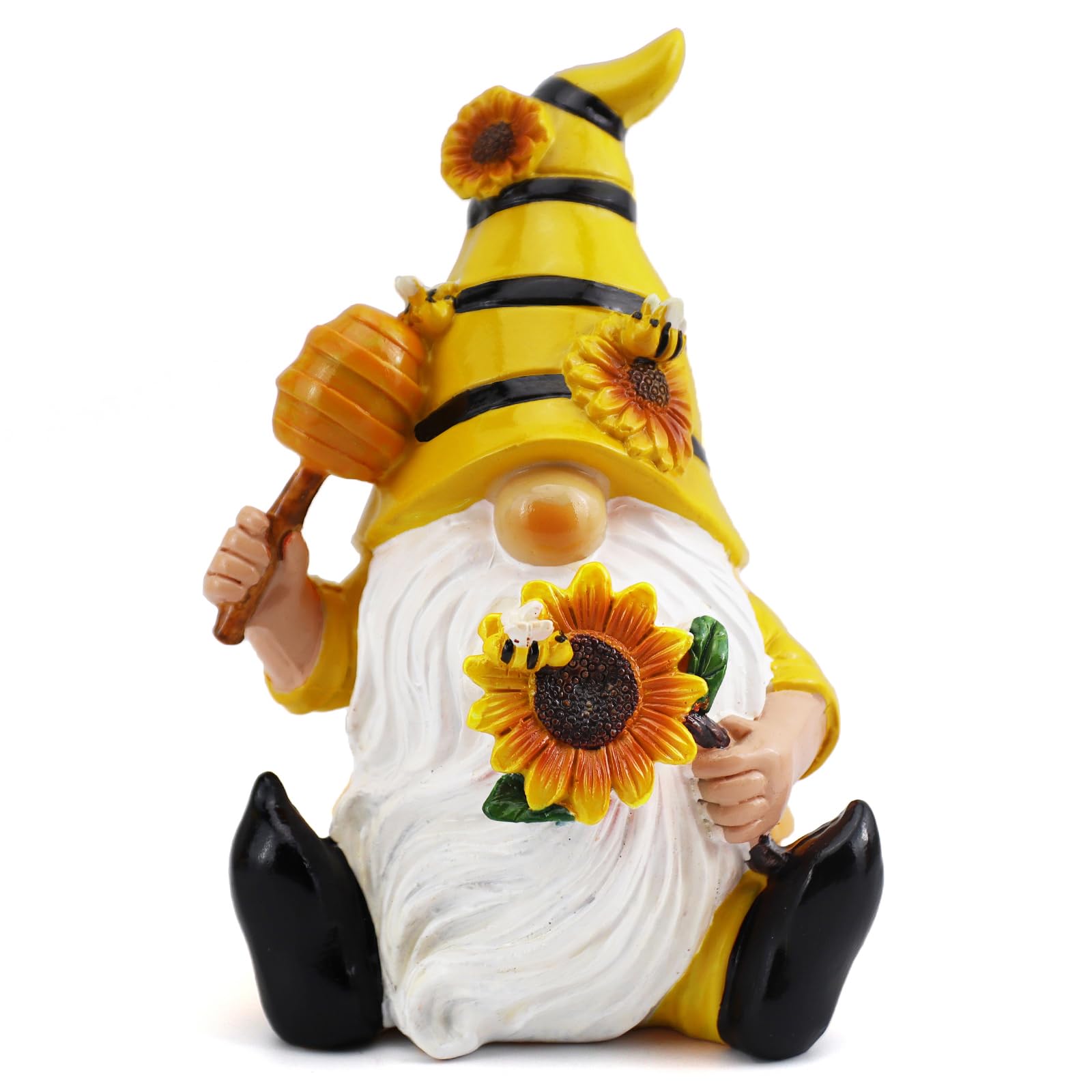 Irayin Bumble Bee Spring Gnome Decorations Honey Elf Ornaments World Bee Day Decorations Gifts for Outdoor Garden Decor Birthday Gifts for Mom, Grandma, Women โ image 1