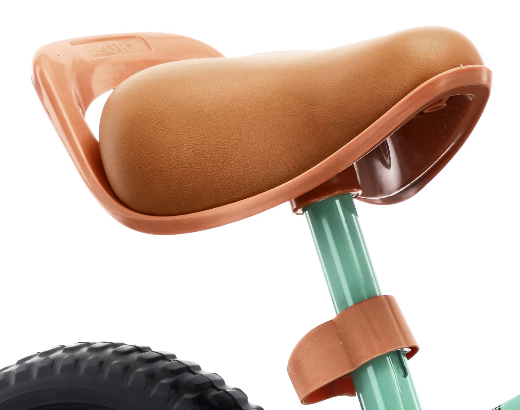 sun baby Bicicletta Senza Pedali per Bambini 2 Anni Molto Strada, max. 30 kg, – Balance Bike con pneumatici in schiuma, sella e manubrio regolabili, telaio in acciaio