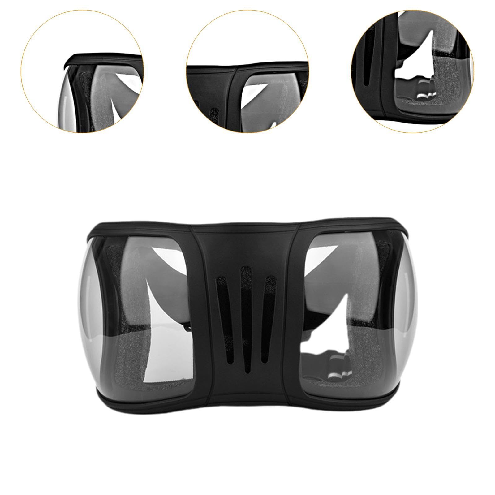 Protección Ocular para Caballos, Gafas de Protección Ocular Resistentes Al Viento, Gafas de Carreras para Caballos, Gafas de Salto Ecuestre.