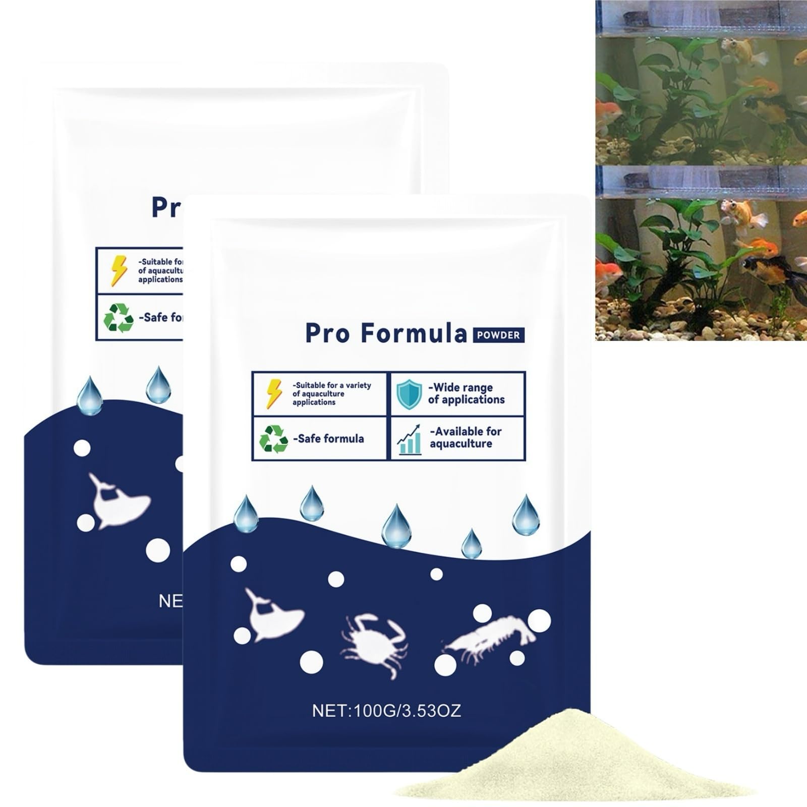 Aqua Protect Pro Formula Pond Cleaner,Quick Cleaning&Water Clarifier