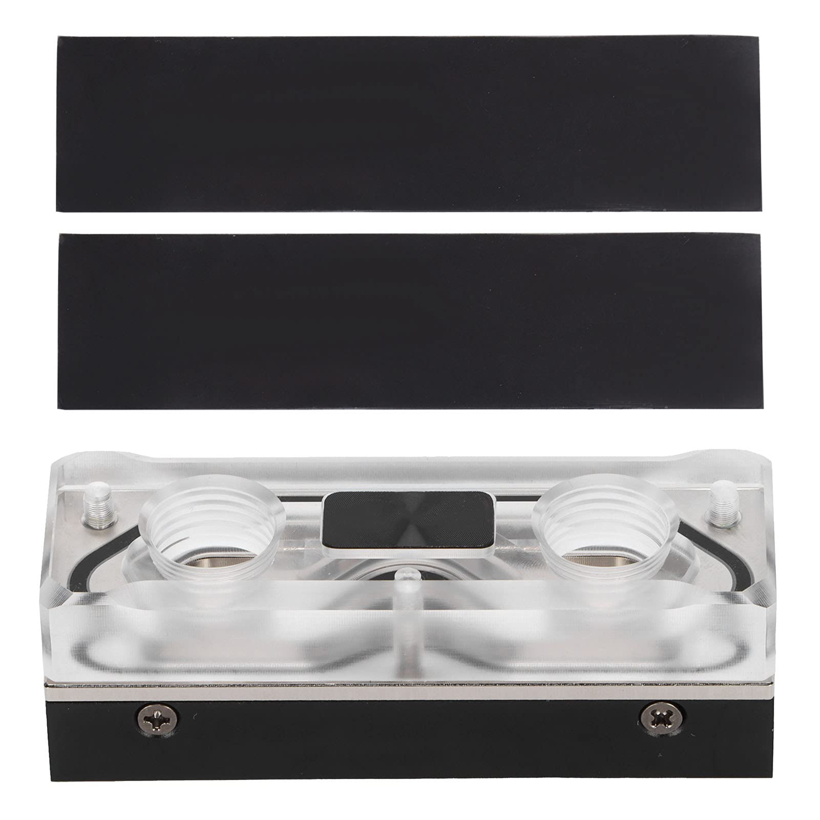 Water Block Per SSD M.2 NVMe – Dissipatore A Raffreddamento Ad Acqua G1/4 In Alluminio E Rame Con Pad Termici – Per PC Personalizzato - 3