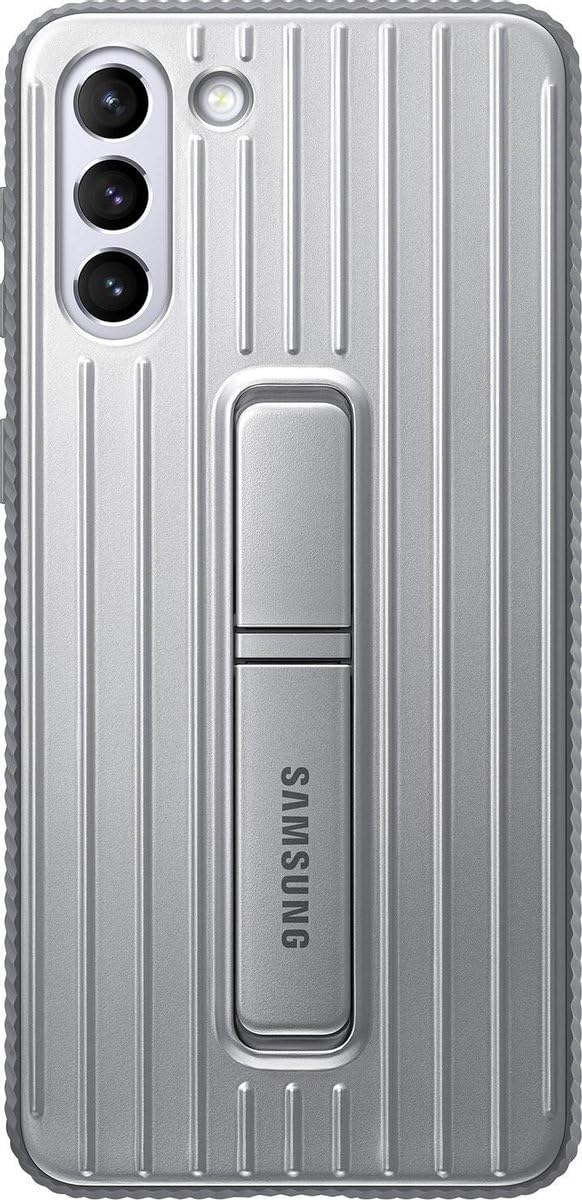 Samsung Galaxy S21+ Protective Standing Cover Case - Gray