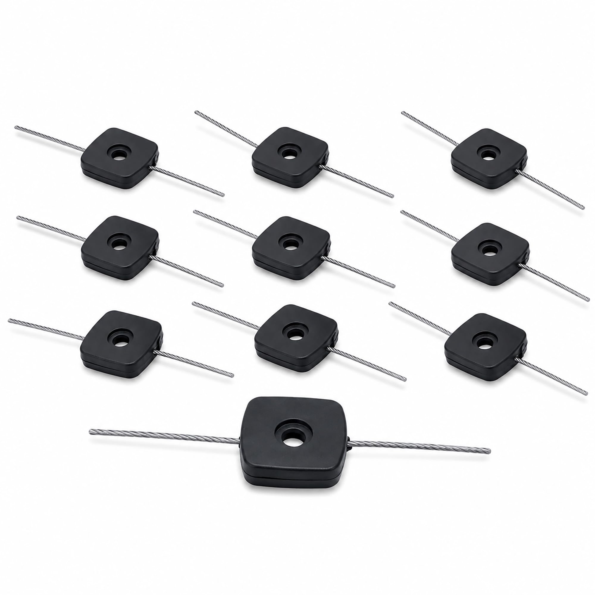 EZOOU 10 Pcs String Trimmer Replacement Head 150mm – Portable Grass Trimmer Blades for Garden Lawn Cutting – 304 Stainless Steel Trimmer Head Replacement Parts – Cordless Strimmer Tool Accessories