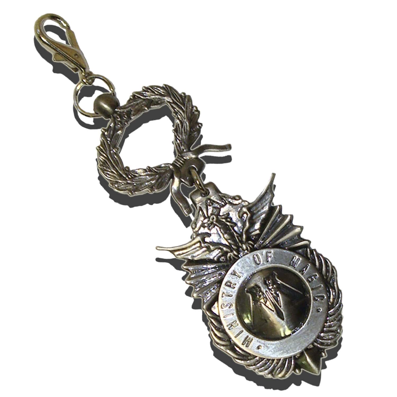 The Noble Collection Harry Potter Ministry of Magic Keychain, 2in (4.5cm) Ministry of Magic Insignia