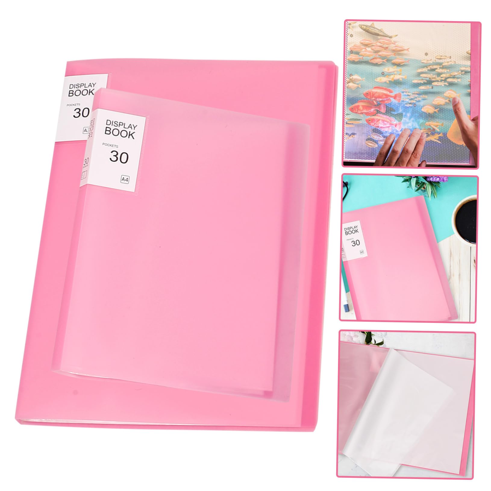 ULDIGI 2 Books Diamond Art Portfolio Binder Diamond Art Storage Book for DIY Artwork