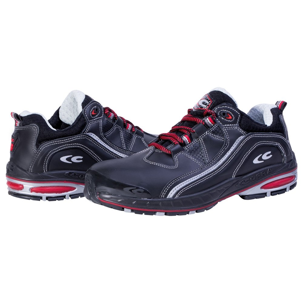 Chaussures De Sécurité Cofra STOPPIE S3 SRC – Taille 44 Noir – Design Sportif – Semelle Souple – Capot Aluminium