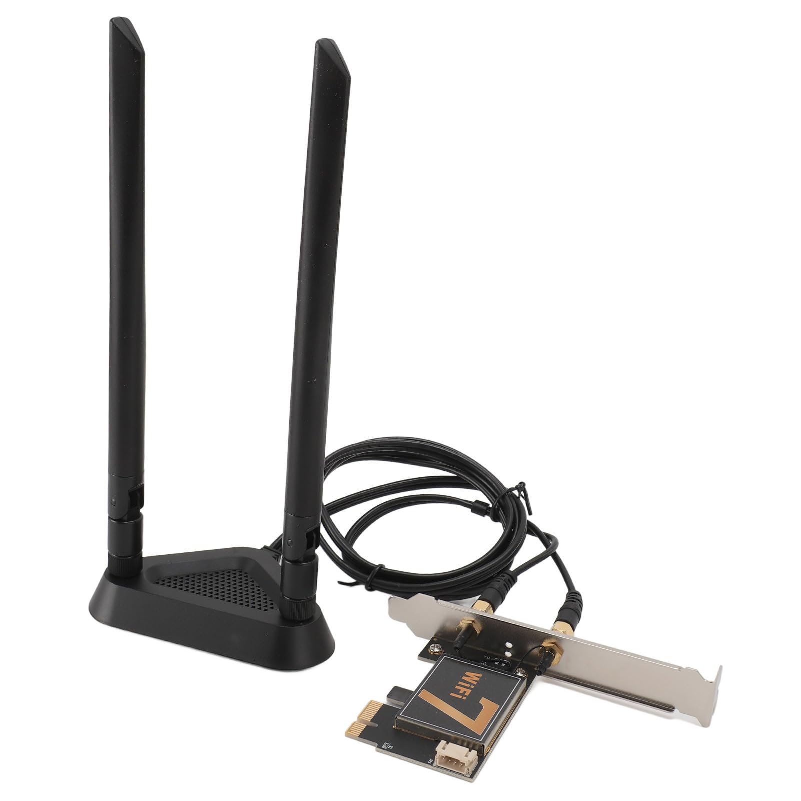 BE200NGW Scheda WiFi PCI Ex1 Adattatore di Rete Bluetooth 5.4 Ad Alta velocità per PC Desktop Dual Band con Antenna 8DB (#2)