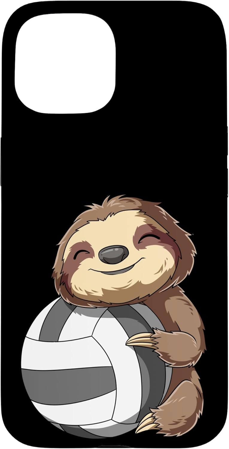 Cute Baby Sloth Volleyball Case for iPhone 12 Pro Max