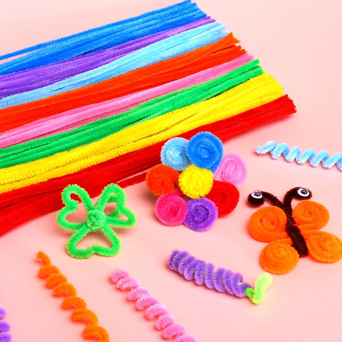 Cure Pipe 200 Pièces Cure-pipes Pour Les Arts Et L'artisanat DIY