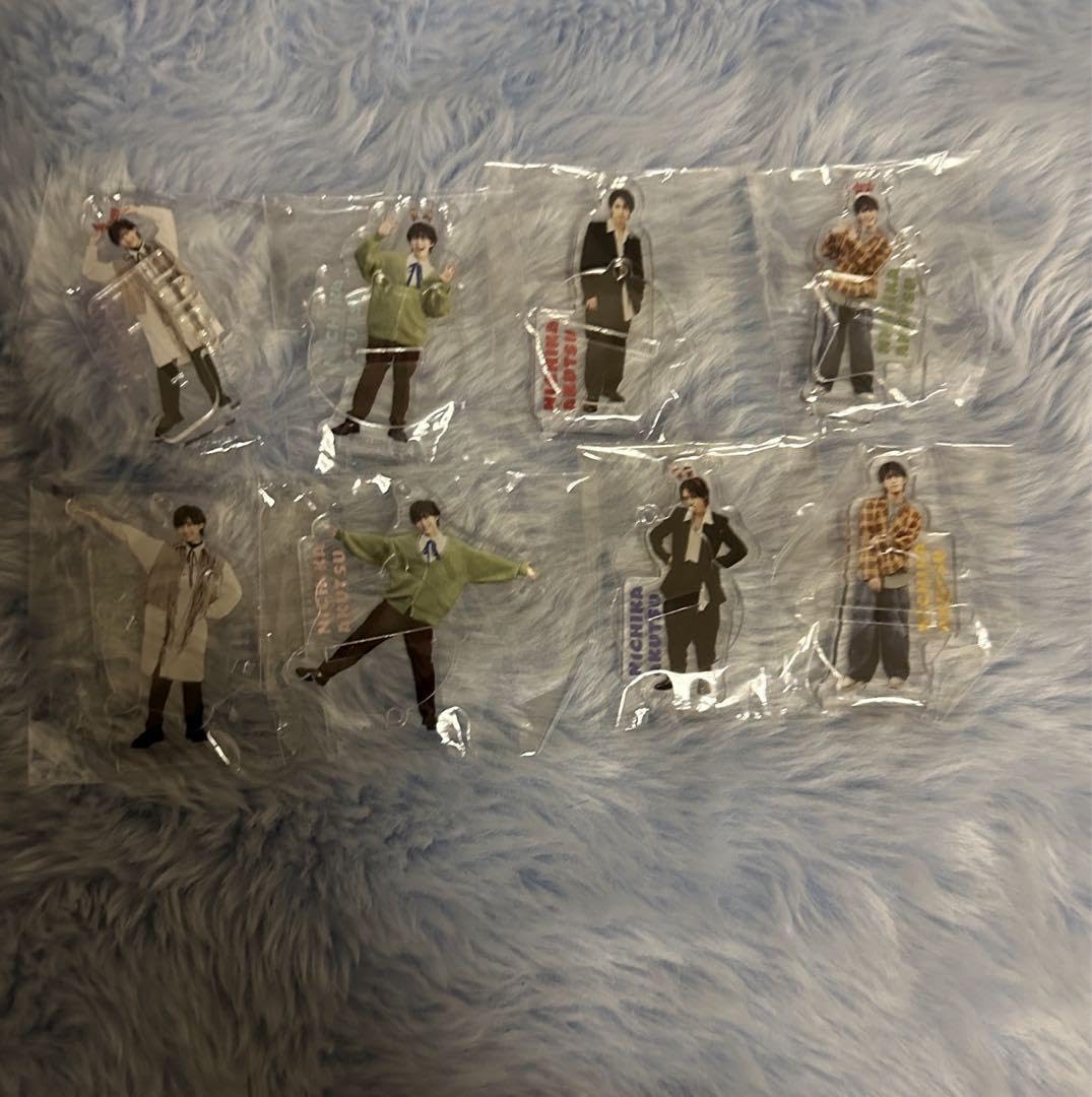 阿久津仁愛 缶バッジ アクスタ サイン入りブロマイド 新品 セット