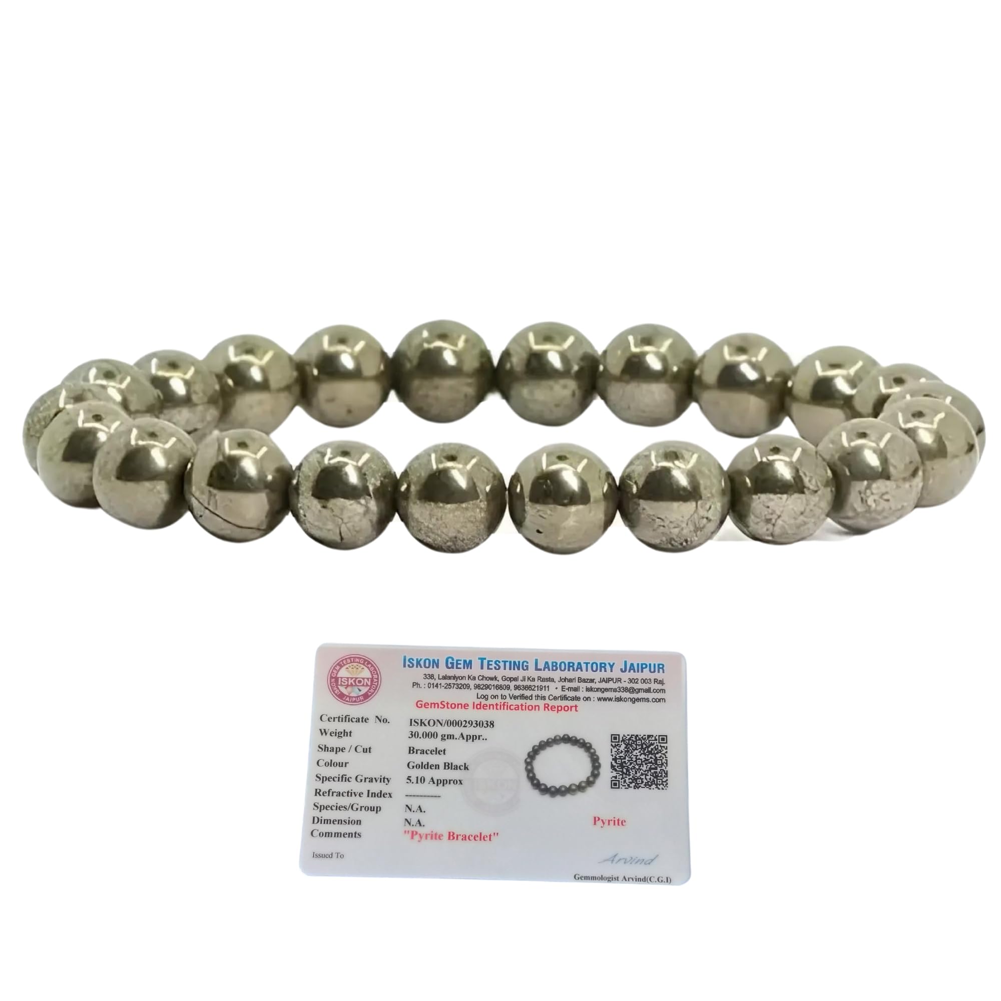 Agira Money Magnet Bracelet, Pyrite Beaded Bracelet, Stretchable Bracelet, Unisex bracelet, Gift for Men and Women, Gemstone Bracelet -8mm Beads (B0CZLK45QB) Amazon Price History, Amazon Price Tracker
