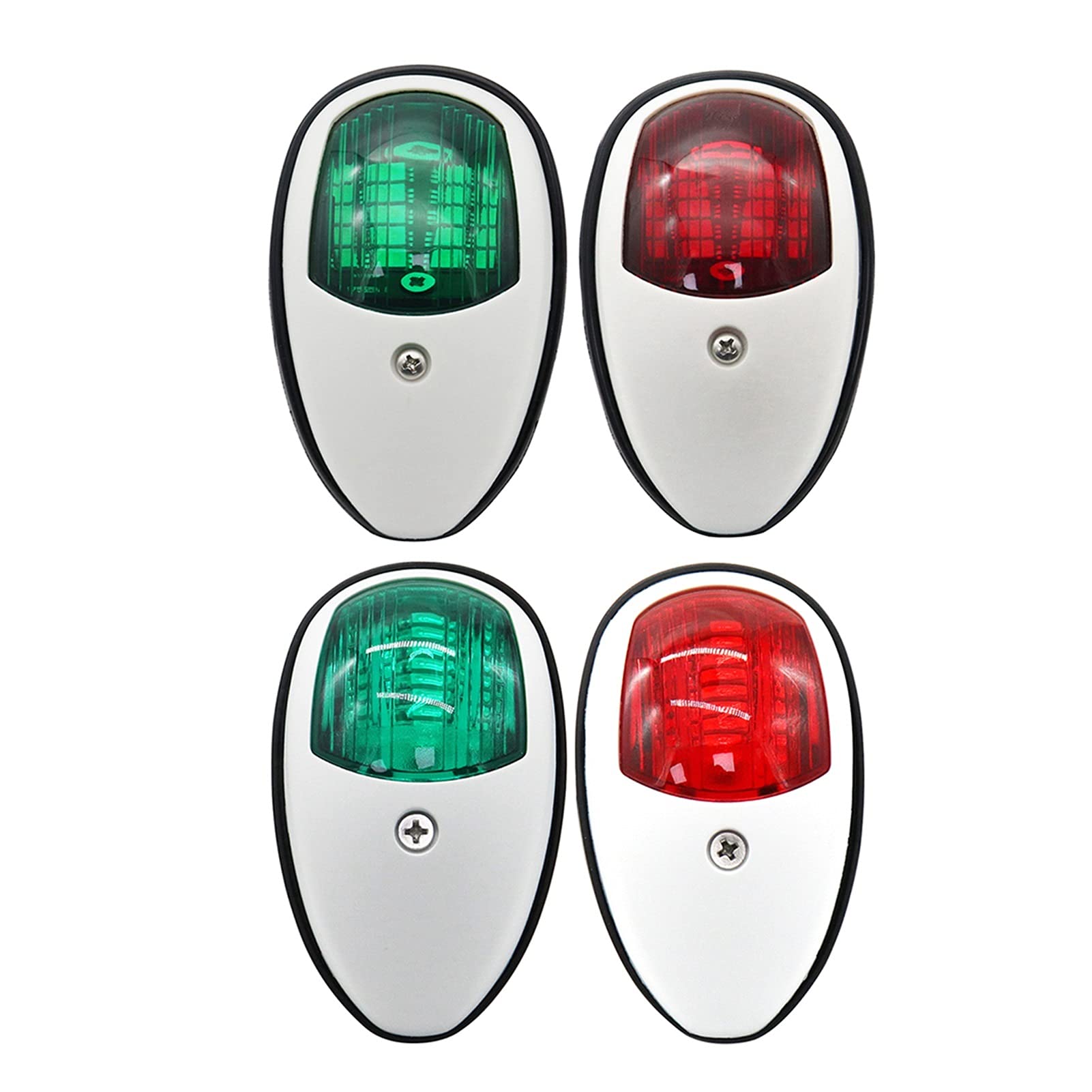 Lampada del segnale di avvertimento GUIDATO Luci navigazione in barca IP66. Arco dritta impermeabile porto marino for yacht della marina Per la navigazione e la pesca(A)