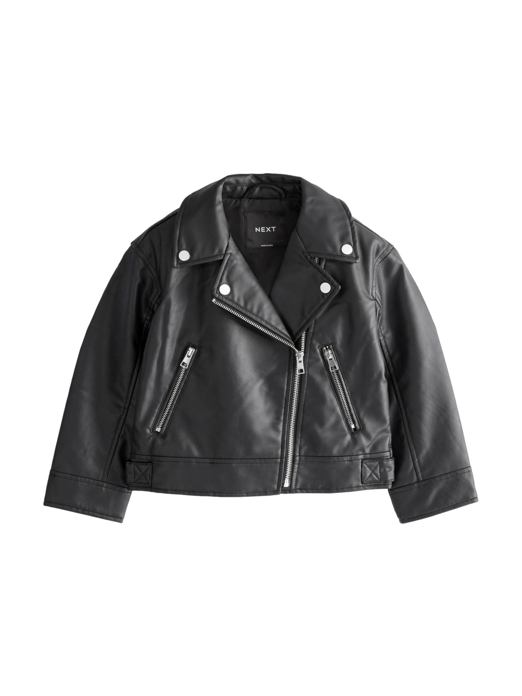 NEXT Niñas Chaqueta motera de poliuretano
