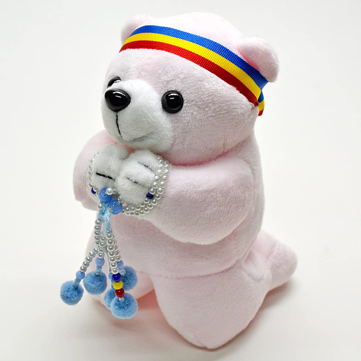 Amazon｜念珠付きお祈りクマさん【選べるカラー展開】050・051