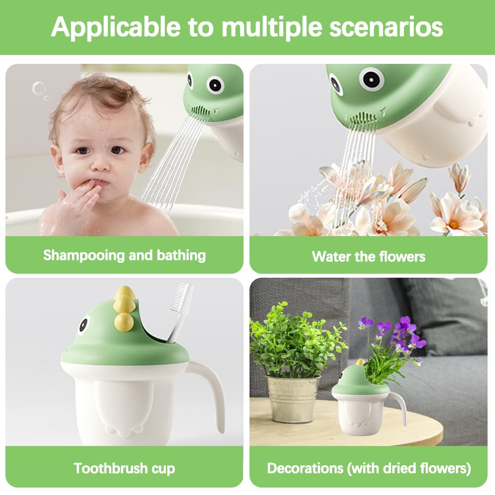 Doccino Neonato Bagnetto, Doccetta Neonato Bagnetto, Facile e Divertente Lavare i Capelli, Tazza Lava Capelli Bambini