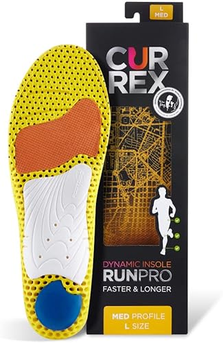 Plantillas Currex Runpro para correr, líderes en el mundo, acolchado, soporte dinámico y rendimiento