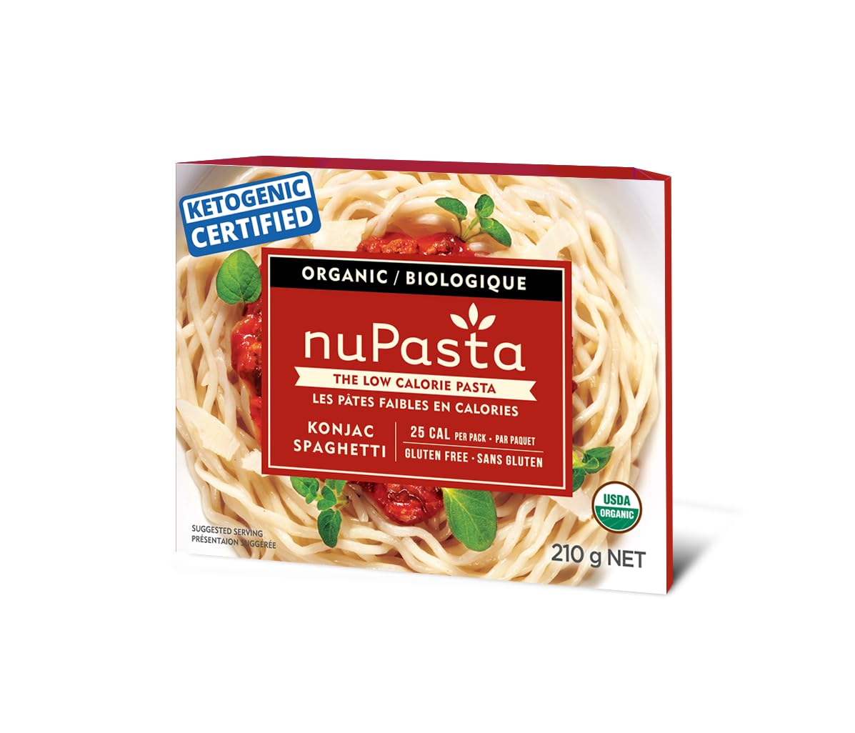 NuPasta Konjac Pasta 210g (Case of 8) (Organic Spaghetti)