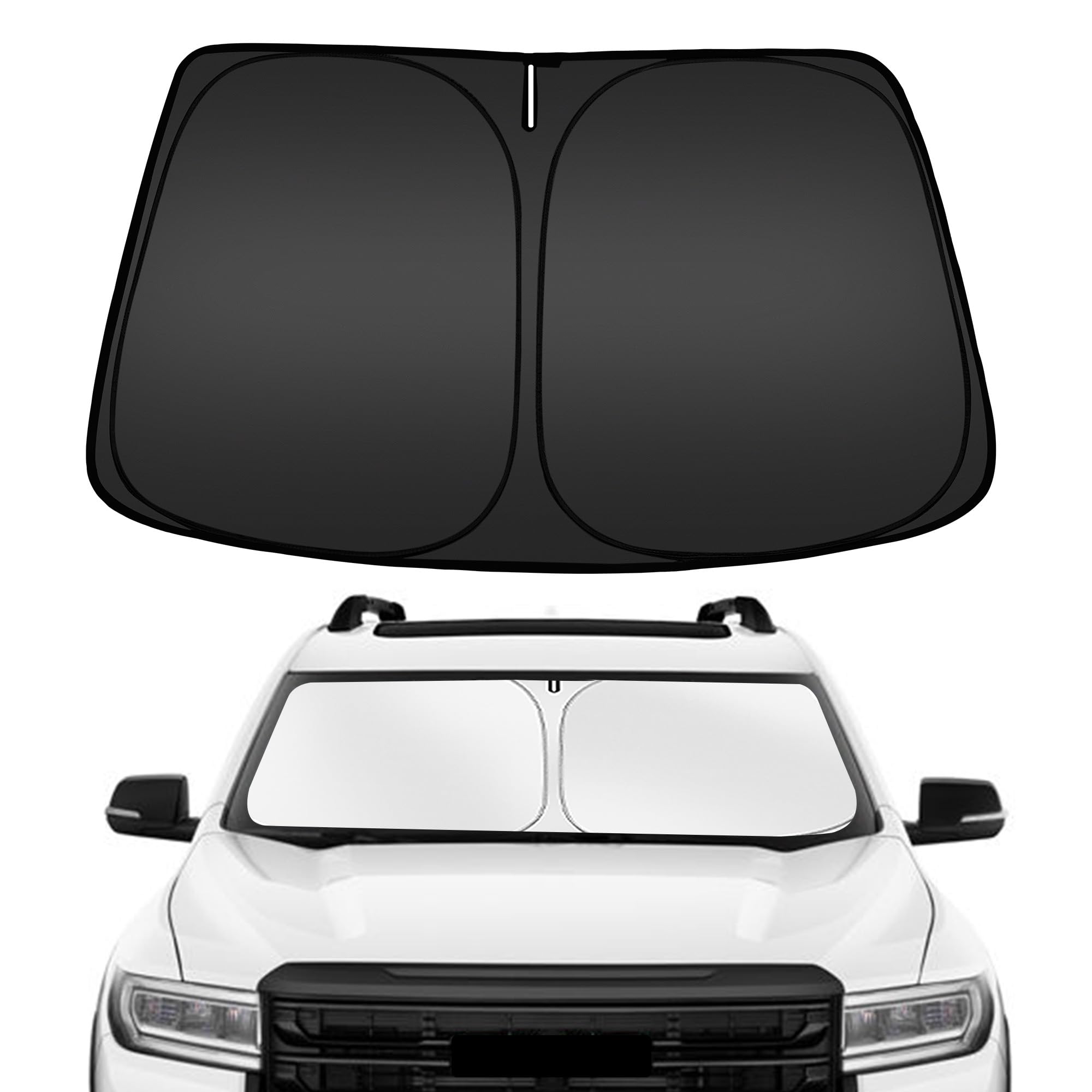ARISMOTOR Windshield Sun Shade for GMC Acadia 2017-2023