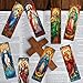 Catholic Virgin Mary Bookmarks, 48 Pcs Religious Saints Prayer Book Marks for Reading Women, Bulk Paper Page Marker Set with Jesus Saints Faith, Christian Gifts for Men Women Teens Church Supplies