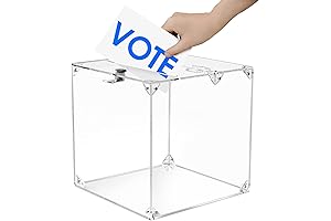 MaxGear Acrylic Donation Box - Your Trustworthy Charitable Companion