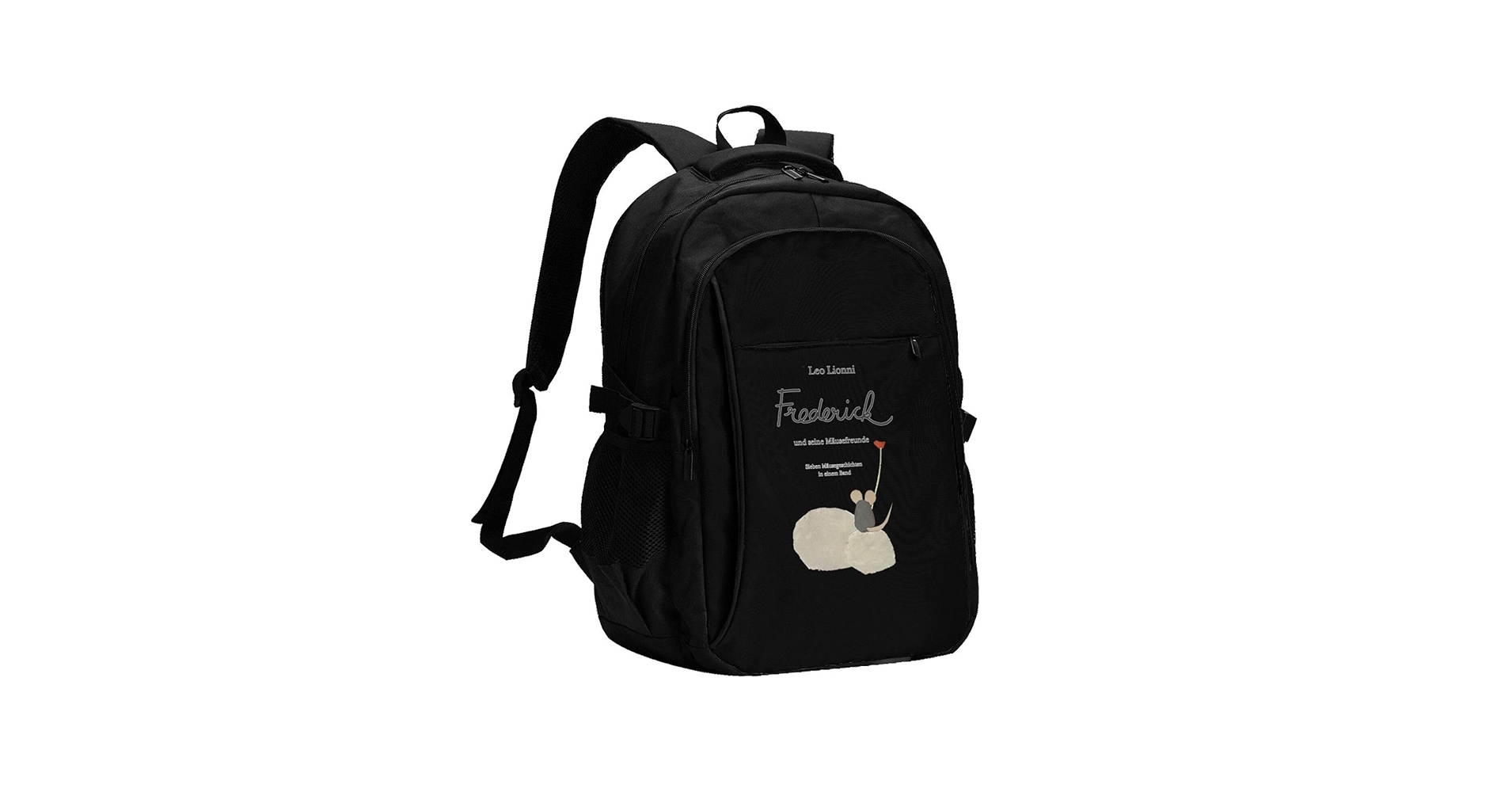 LeSportsac レオ・レオニ ブラック バックパック LeSportsac（レスポートサック）の「【LeSportsac × Leo Lionni