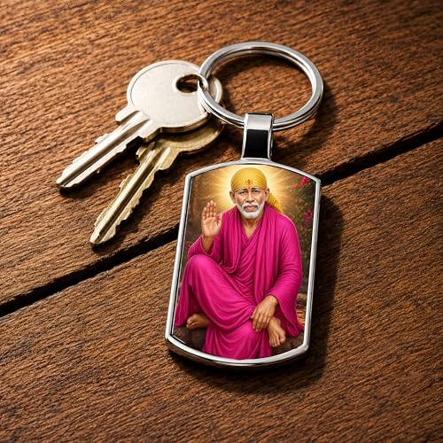 Image of Premium Printed Metal Keychain for Men & Women | High-Definition Artwork Print | Durable Key Ring for Car, Bike, Home & Office Keys | Stylish Decorative Key Holder Gift