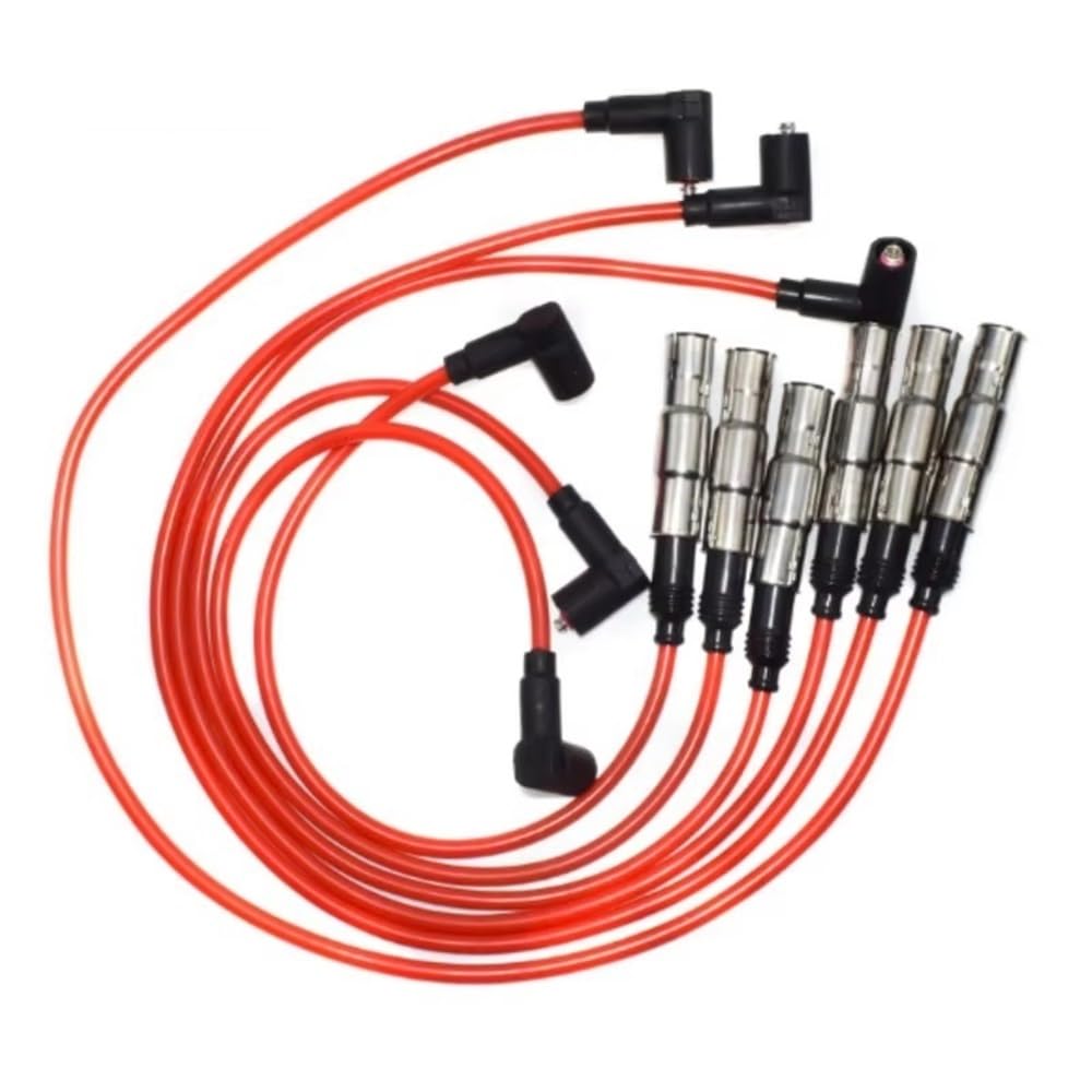 Câbles de Bougies d'allumage pour VW Golf, Jetta et Passat VR6 - Kit de câbles de Bougies d'allumage
