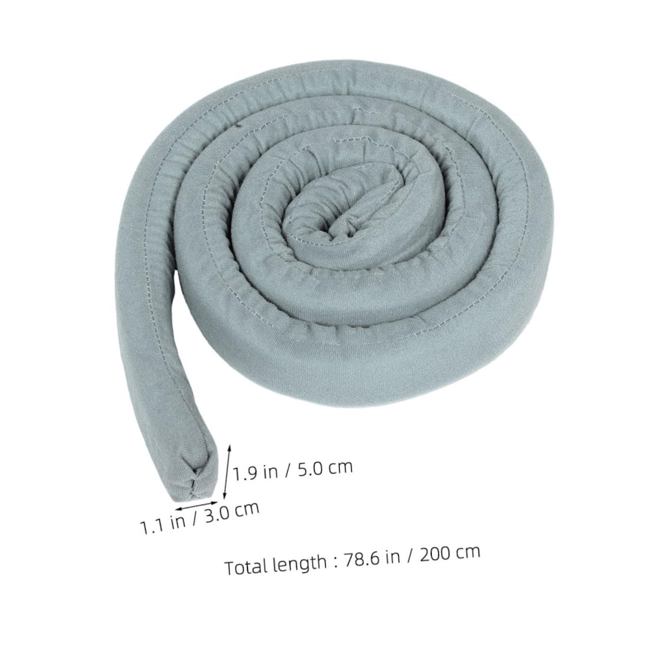 EPIGEIST 2pcs Bed Gap Filler Headboard Seam Cushion for Mattress Gaps Soft Space Filler for Bed Cracks Easy Installation Prevents Item Loss Suitable for