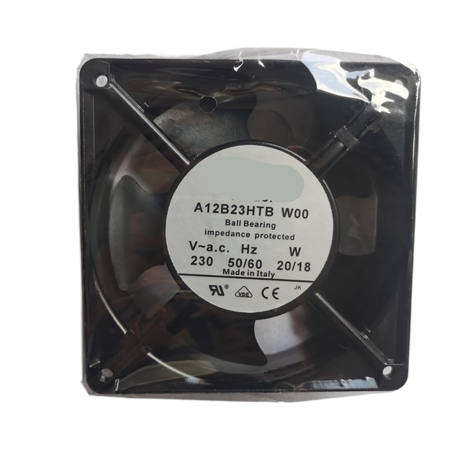 YMUGUEGH 120x120x38mm A12B23HTB W00 Fan 230V 50/60HZ 20/19W AC