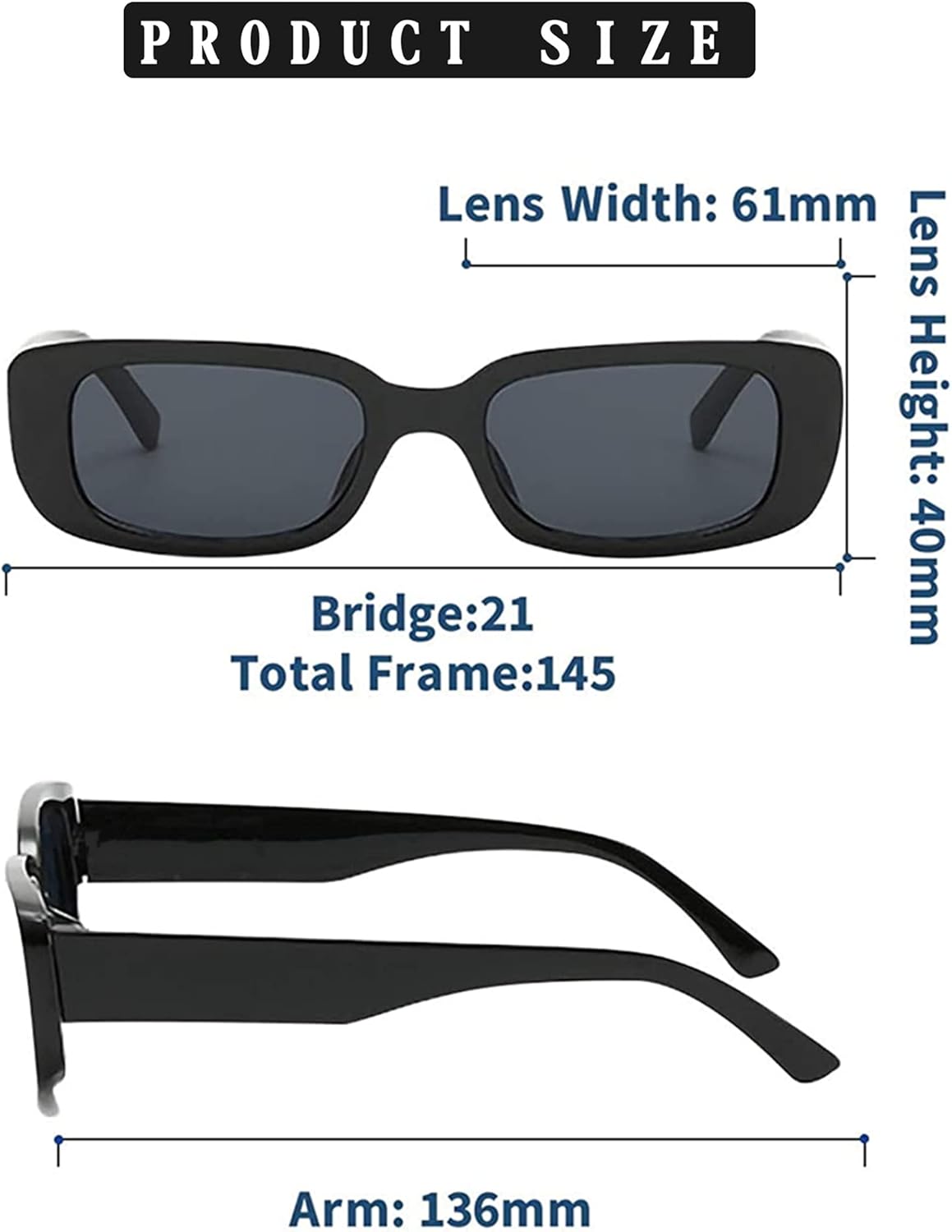 Fsmiling Women Sunglasses Bulk Party Favors Sunglasses 90s Glasses Shades Costume Eyewear-10/20Pack - Image 3