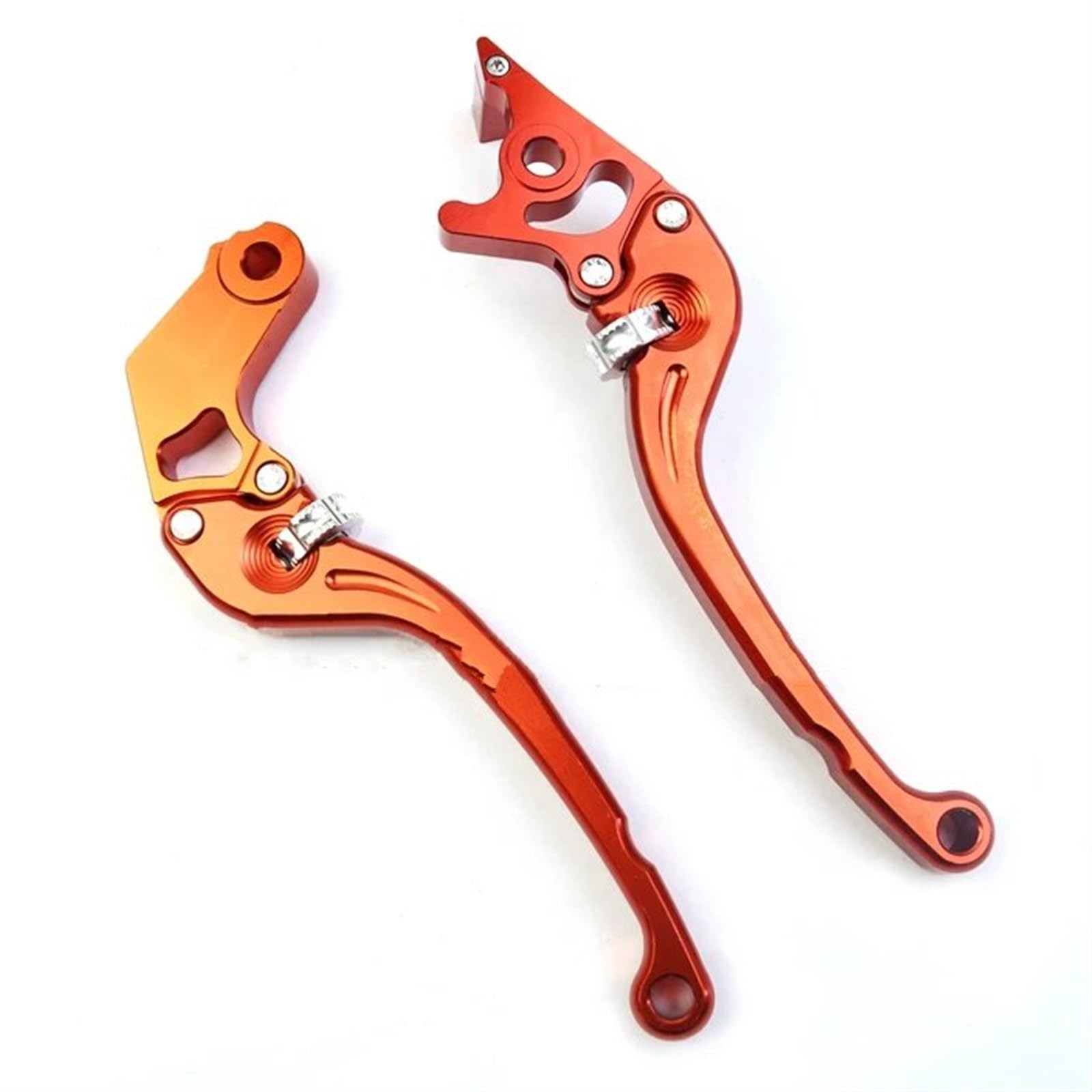Hguvsjd Orange For Cbr250 For Cbr400 Cb250 Cb400 For Nsr250 For Vfr400 For Rvf400 Motorcycle Brake Clutch Levers Motorcycle Brake Lever(Orange)