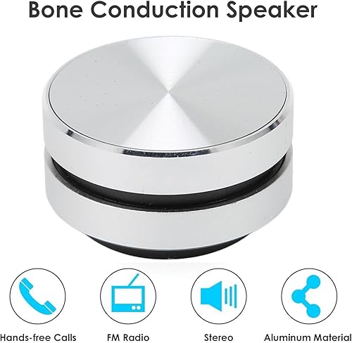 Miniatura 2 de FOSA Mini altavoz Bluetooth, altavoz de conducción ósea, altavoz portátil magnético estéreo, altavoz doble, altavoz inalámbrico, reproductor de
